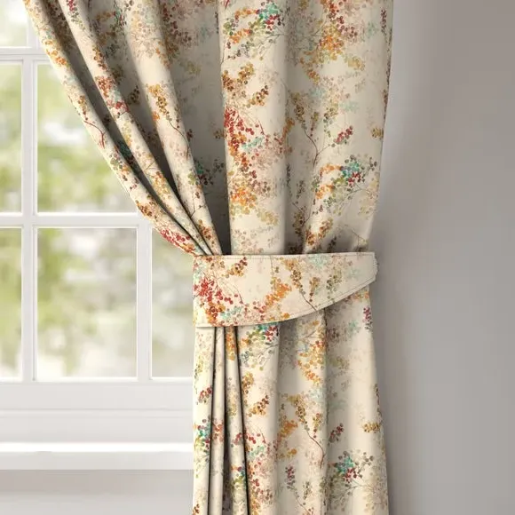 Curtain Tieback with Piped Edge - Orange