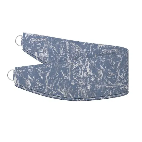 Curtain Tieback with Piped Edge - Sky Blue