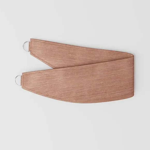 Curtain Tieback with Piped Edge - Spice, Fabric