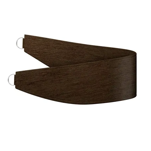 Curtain Tieback with Textured Design - Chocolate