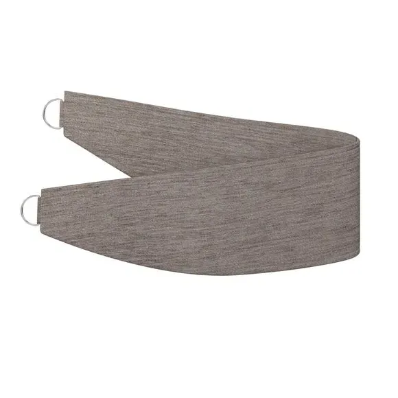 Curtain Tieback with Textured Design - Dove Grey