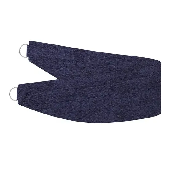 Curtain Tieback with Textured Design - Navy