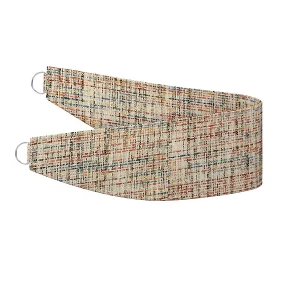 Curtain Tieback with Textured Print - Autumn