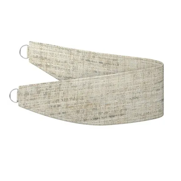 Curtain Tieback with Textured Print - Dove