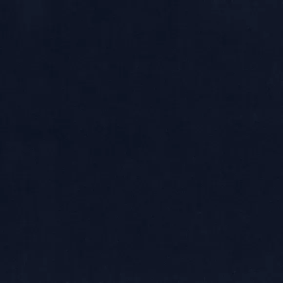 Curved Armchair with Wooden Legs - Navy, Velvet