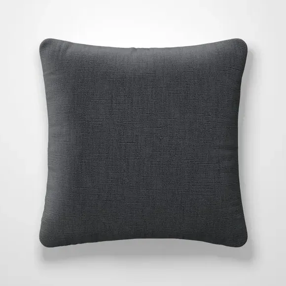 Cushion Cover - Charcoal, Cotton Linen