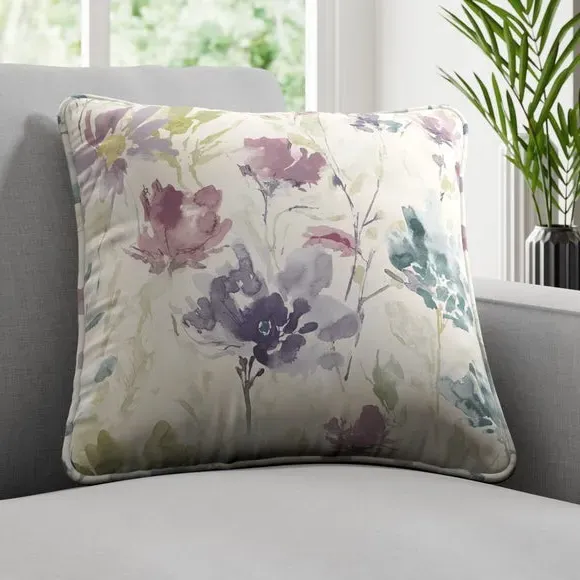 Cushion Cover Fire Retardant - Thistle, Fabric