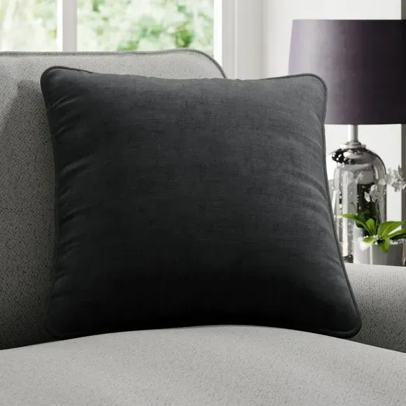 Cushion Cover - Noir, Velvet