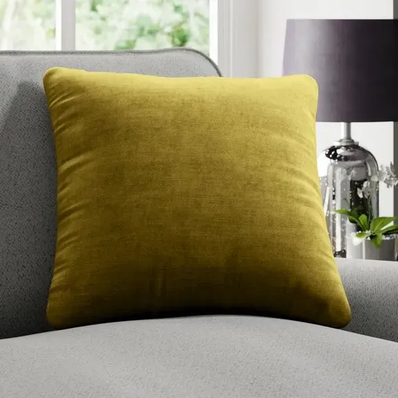Cushion Cover - Ochre, Velvet
