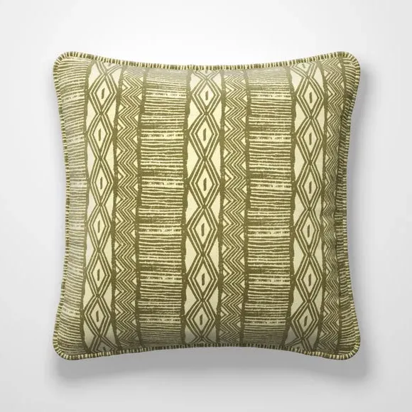 Cushion Cover - Olive, Cotton Linen