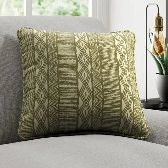 Cushion Cover - Olive, Cotton Linen