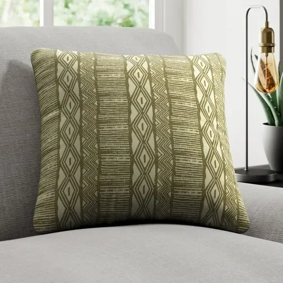 Cushion Cover - Olive, Cotton Linen image