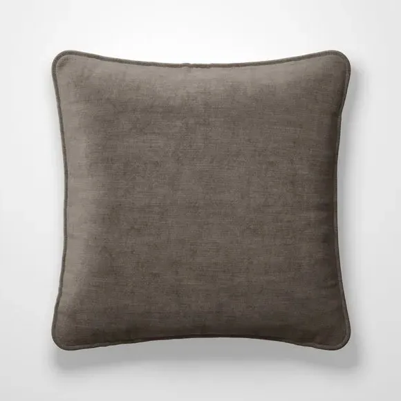 Cushion Cover - Pewter, Velvet