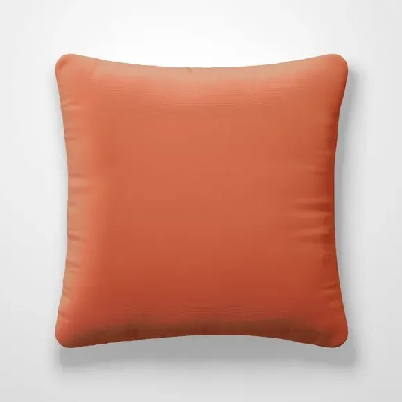 Cushion Cover Plain Design - Burnt Sienna, Cotton