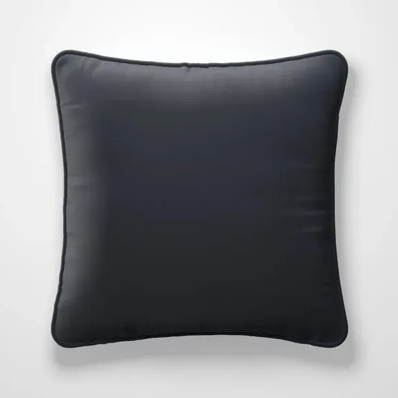 Cushion Cover Plain Design - Ink, Cotton