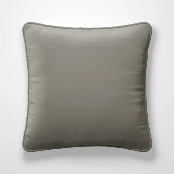Cushion Cover Plain Design - Zinc, Cotton