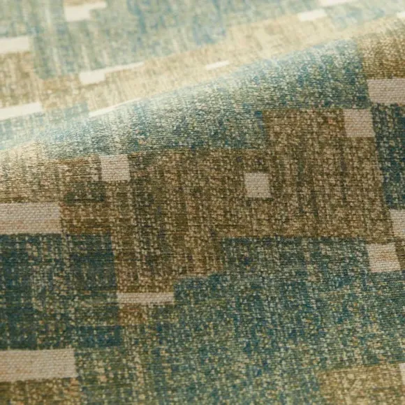 Cushion Cover with Abstract Pattern - Leaf