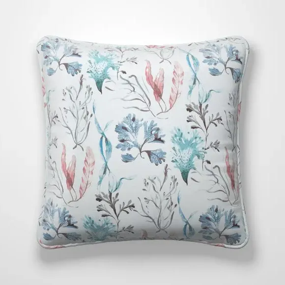 Cushion Cover with Coastal Design - Polyester