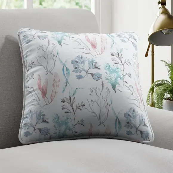 Cushion Cover with Coastal Design - Polyester