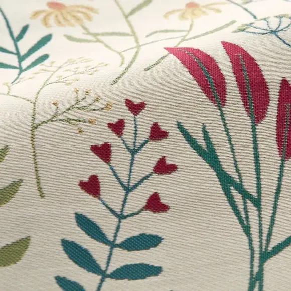 Cushion Cover with Floral Design - Chintz