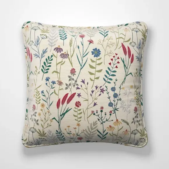 Cushion Cover with Floral Design - Chintz