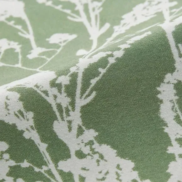 Cushion Cover with Floral Design - Forest, Cotton