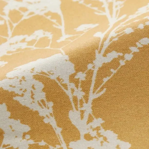 Cushion Cover with Floral Design - Marigold, Cotton