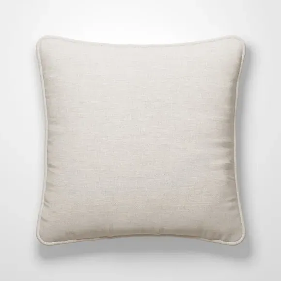 Cushion Cover with Geometric Design - Dove