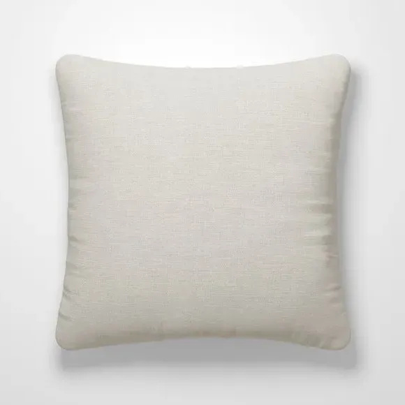 Cushion Cover with Geometric Design - Ivory