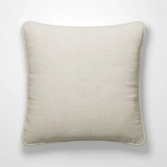 Cushion Cover with Geometric Design - Oyster