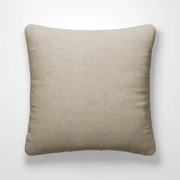 Cushion Cover with Geometric Design - Sand