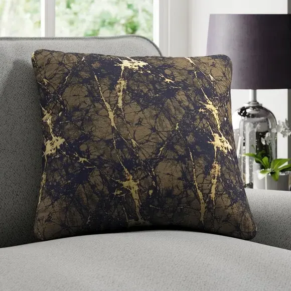Cushion Cover with Lava Pattern - Amethyst image