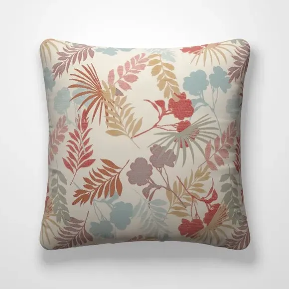 Cushion Cover with Leaf Design - Tutti Frutti