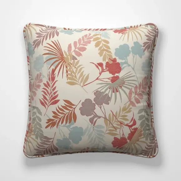 Cushion Cover with Leaf Design - Tutti Frutti
