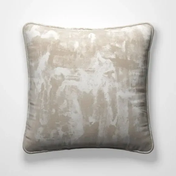 Cushion Cover with Marble Design - Pebble