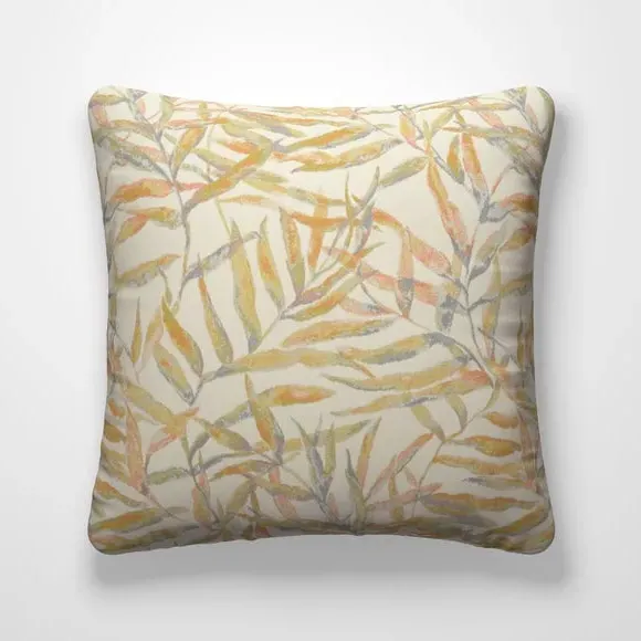 Cushion Cover with Piped Edge - Apricot