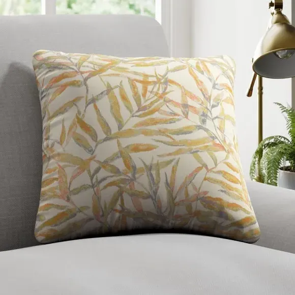Cushion Cover with Piped Edge - Apricot image