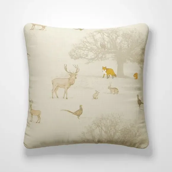 Cushion Cover with Piped Edge - Autumn