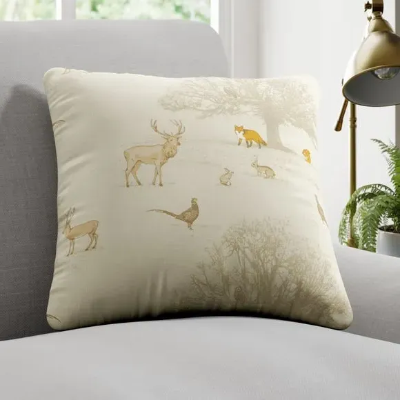 Cushion Cover with Piped Edge - Autumn image
