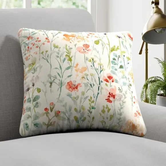 Cushion Cover with Piped Edge - Clementine