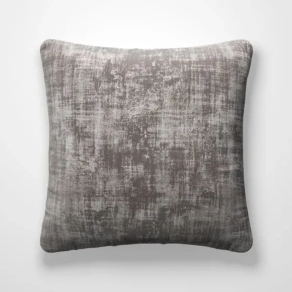 Cushion Cover with Piped Edge - Cool Grey