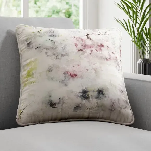 Cushion Cover with Piped Edge - Damson