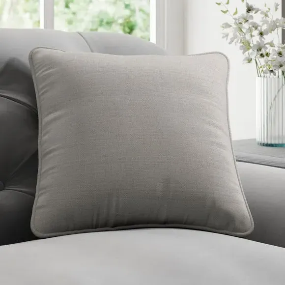 Cushion Cover with Piped Edge - Dove