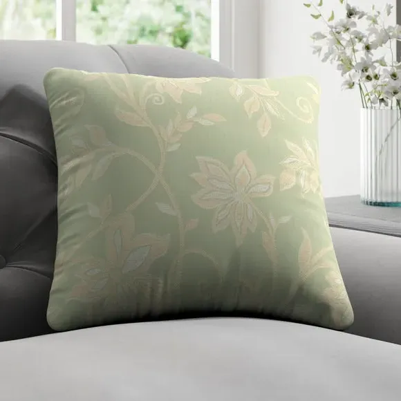 Cushion Cover with Piped Edge - Duckegg