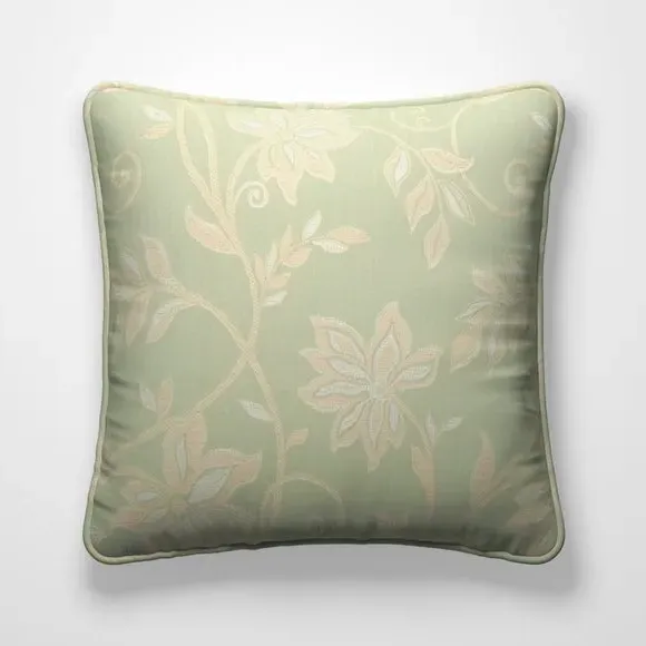 Cushion Cover with Piped Edge - Duckegg