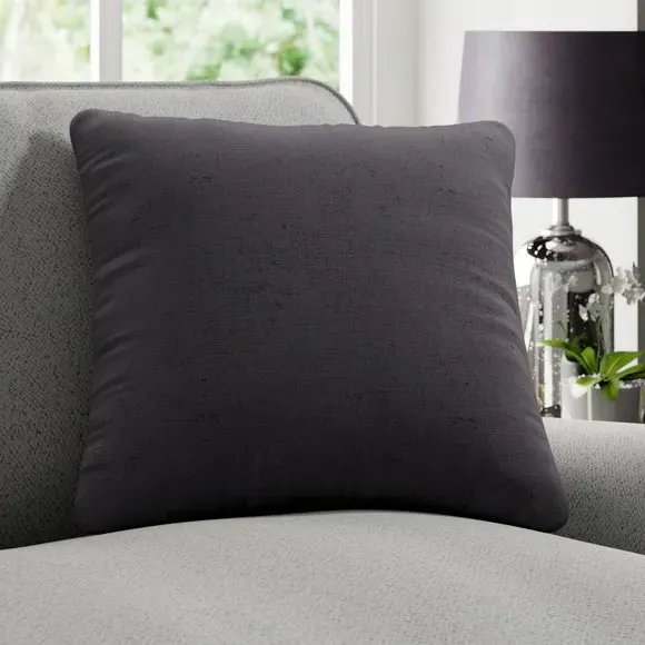 Cushion Cover with Piped Edge - Grey image