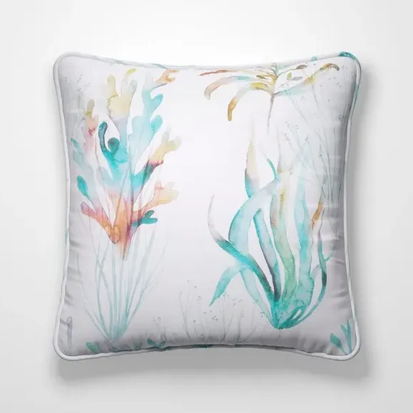 Cushion Cover with Piped Edge - Kelpie, Cotton