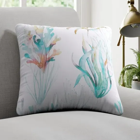 Cushion Cover with Piped Edge - Kelpie, Cotton image