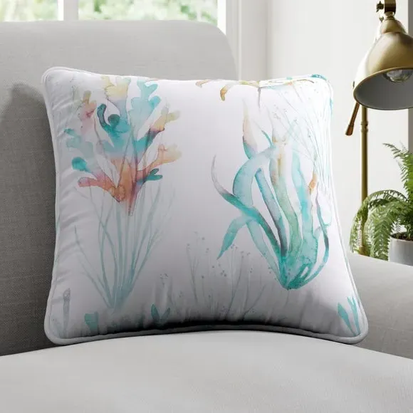Cushion Cover with Piped Edge - Kelpie, Cotton
