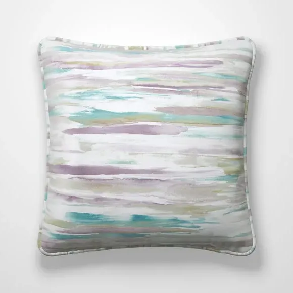 Cushion Cover with Piped Edge - Lavender, Polyester